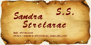 Sandra Strelarac vizit kartica